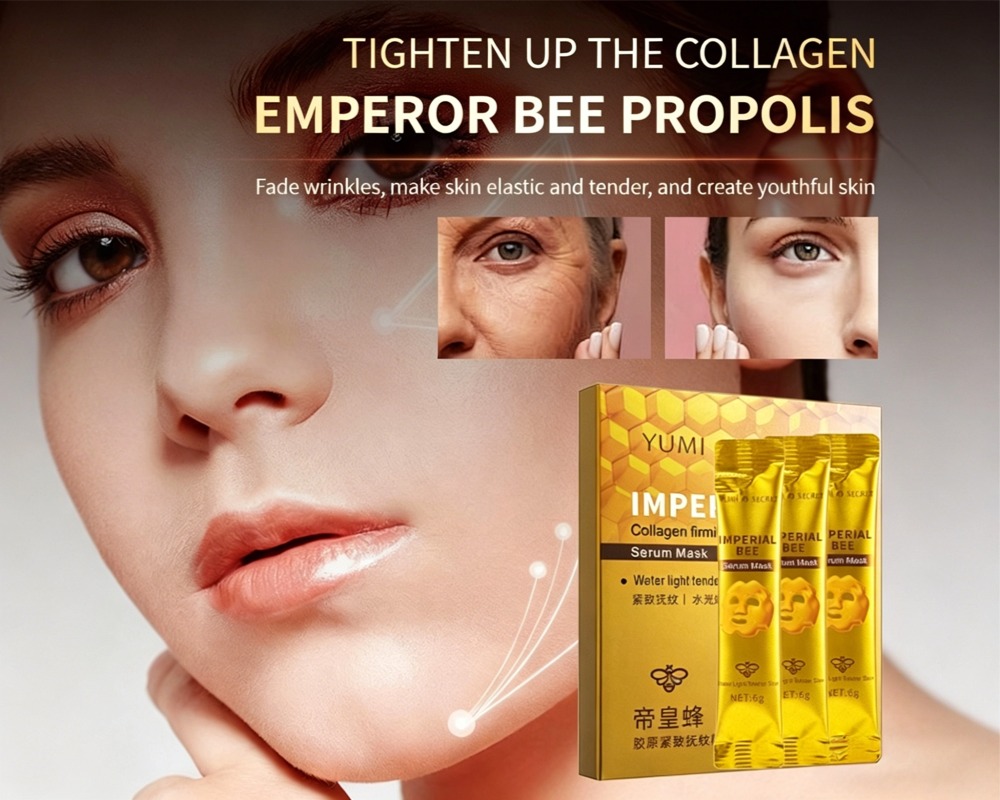 collagen mask before after fine lines improvement