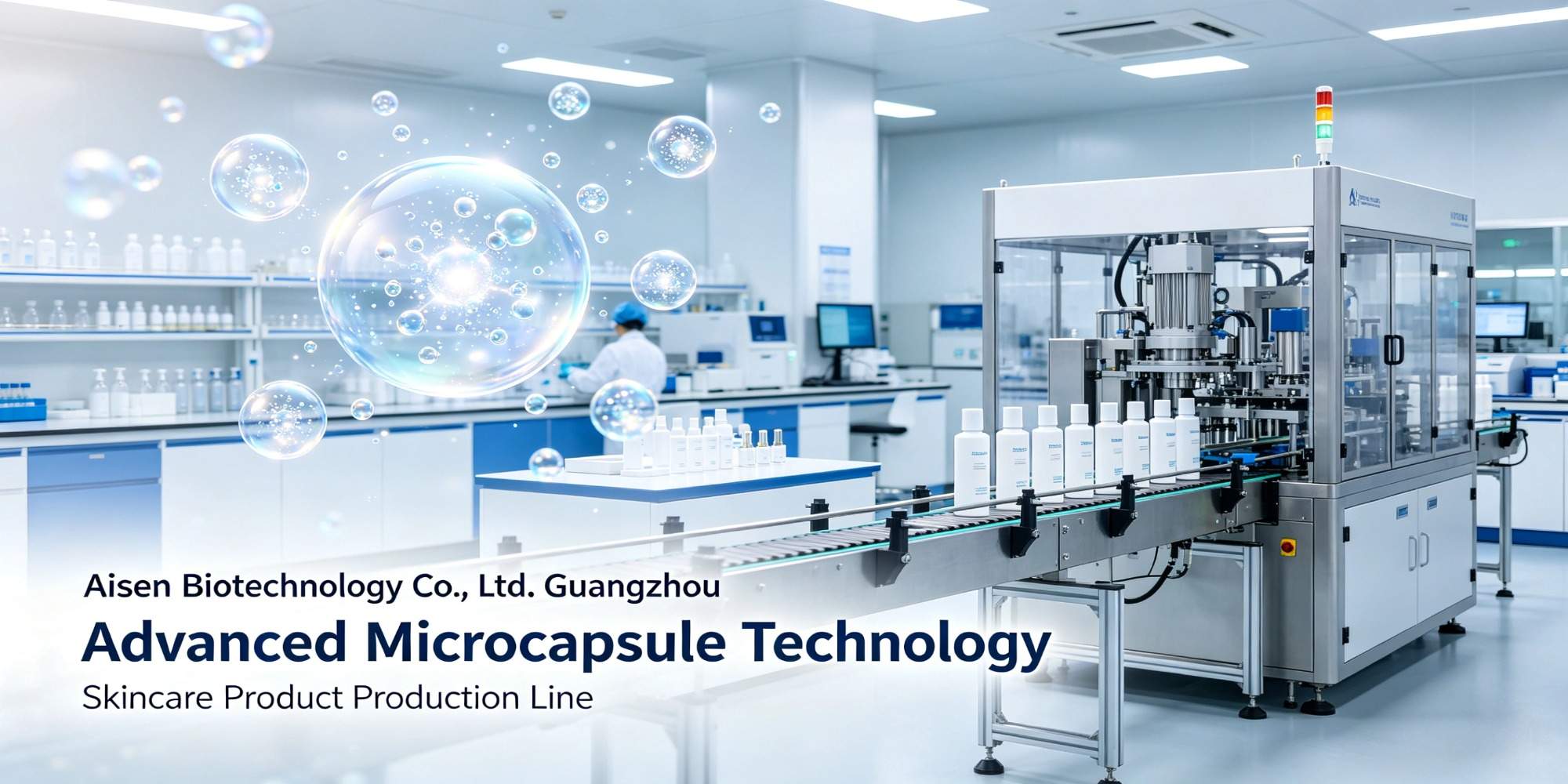 PhD research team skincare formulation lab GMPC cleanroom